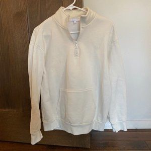 Beyond Yoga Cream 3/4 Zip